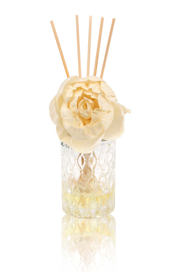 Peony & Apple Blossom Ceramic Diffuser 100ml