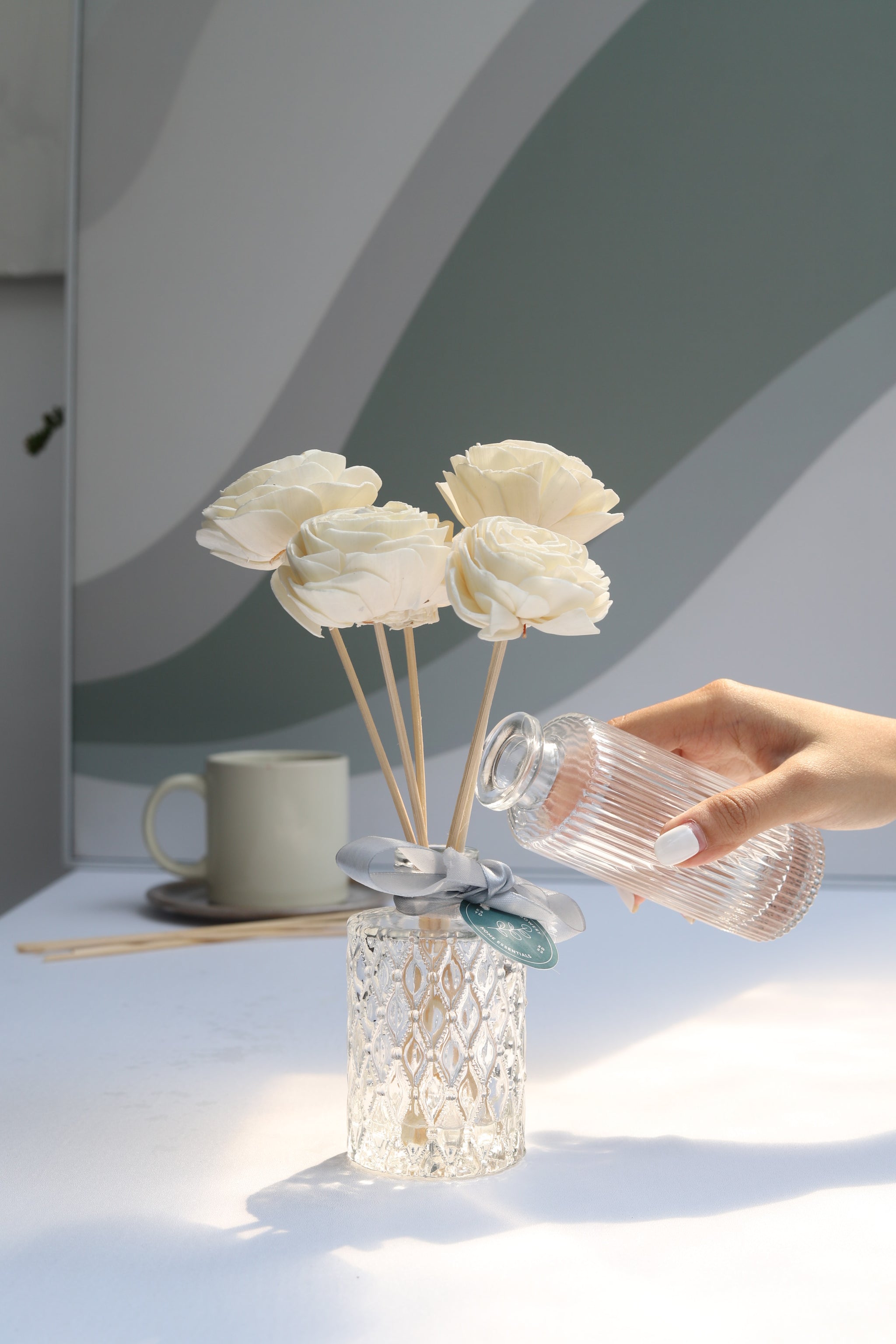 Aromatherapy Scent Diffusers With Flowers