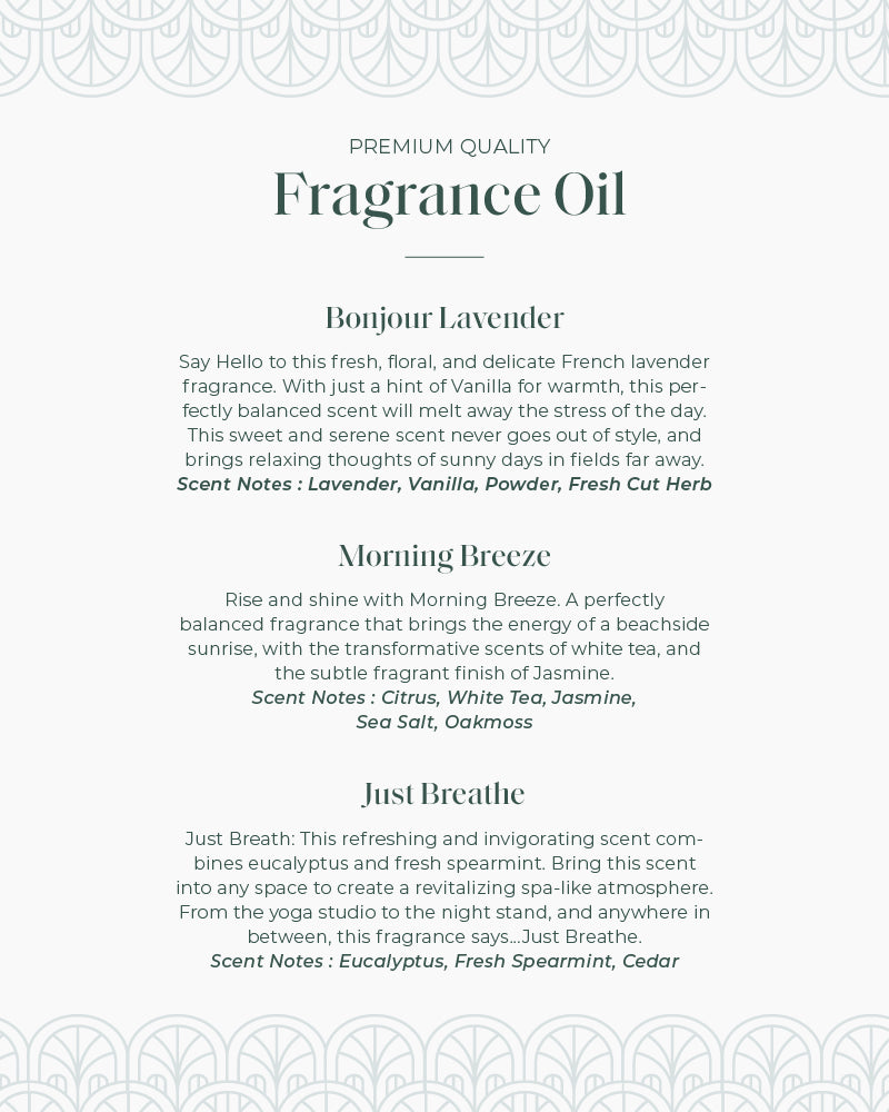 Essential Oil Diffuser Fragrance Aromatherapy Scented Oil Diffuser